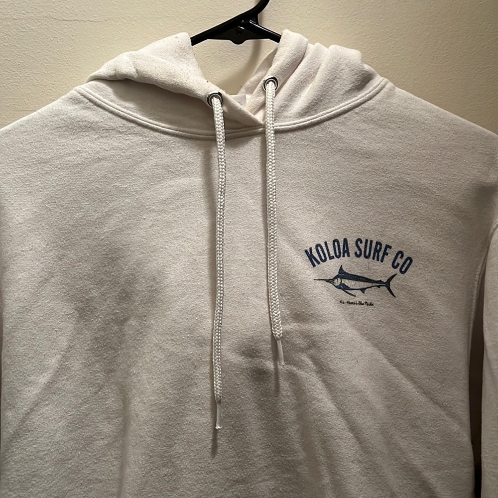 White Pullover Hoodie
